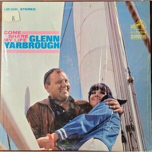Glenn Yarbrough LP Come Share My Life on RCA Victor VG+/VG- Pop Easy